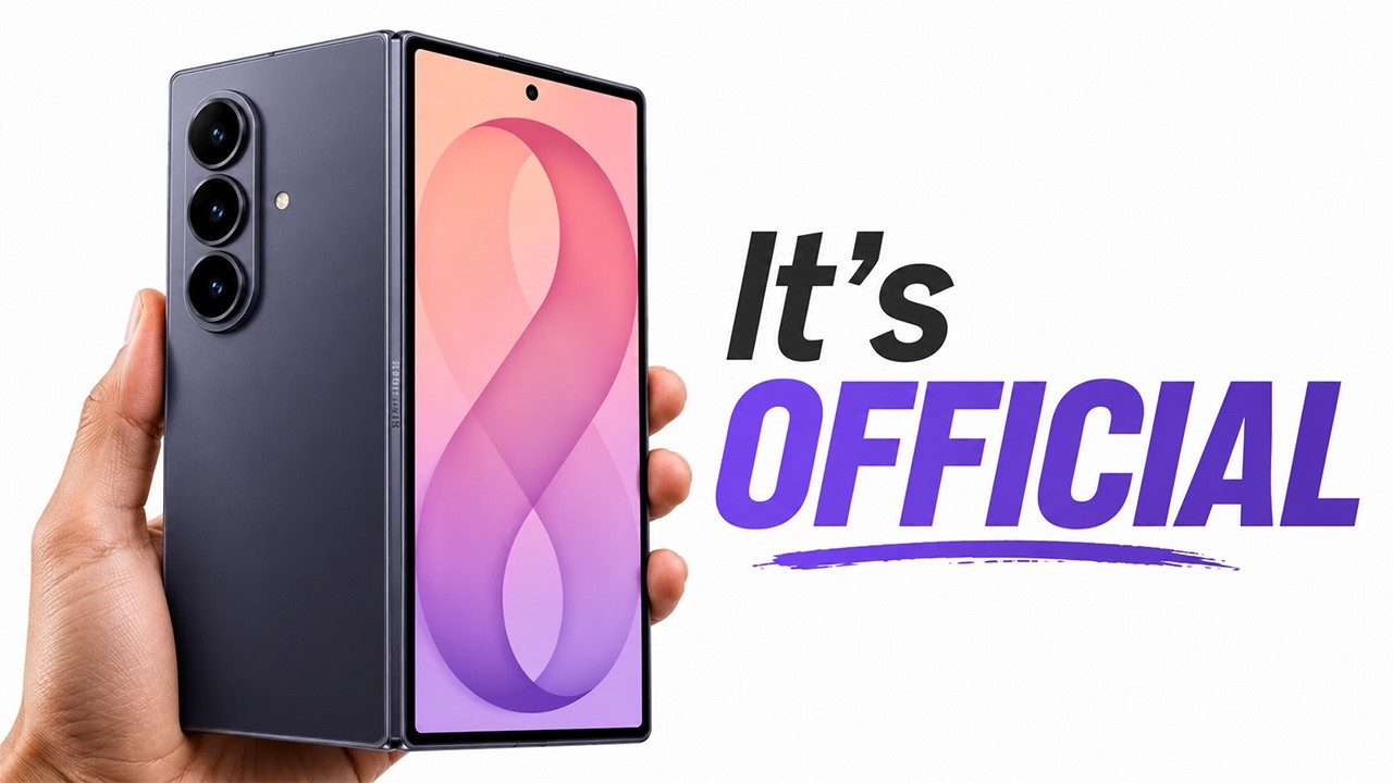 Samsung Galaxy Z Fold 8 &mdash; вышел официальный тизер Unpacked!