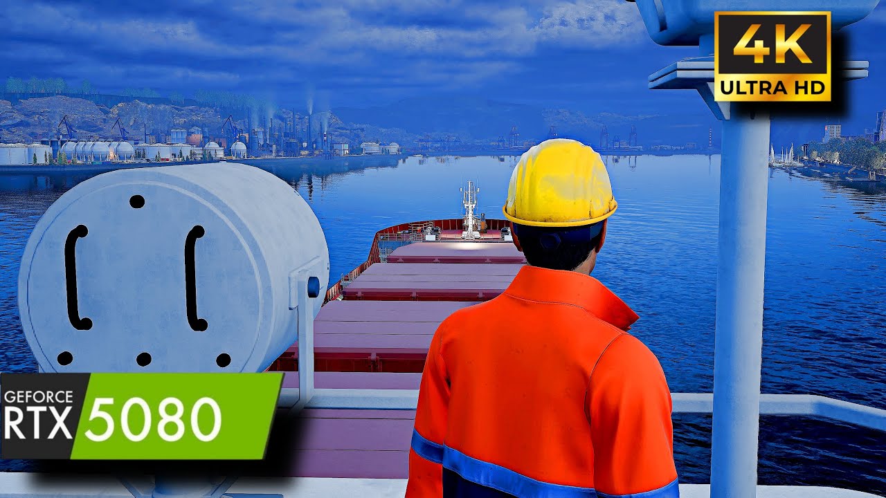 SEAFARER — Peaceful Ocean Cargo Trip With a Fully Loaded Ship (4K)