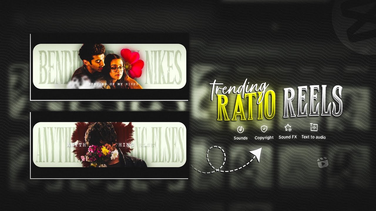 Trending Small Ratio Reels Editing | Instagram Trending Ratio Lyrics Video Edit In Capcut ⚡