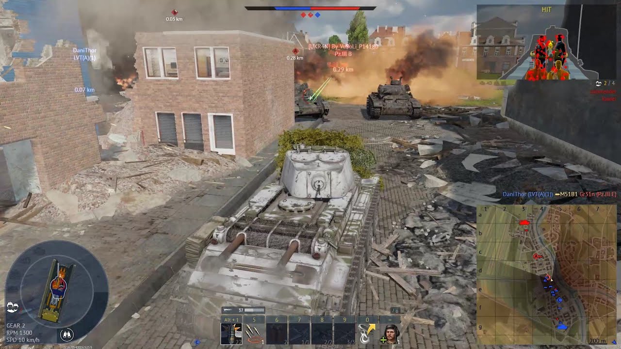 War Thunder; BT-7 TD; The North Holland map is just one huge concentration of tanks; Ground Arcade