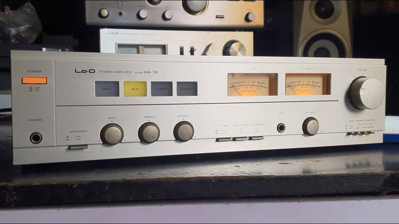 2tr. Đt.0855998893. Amply L-od.Ha-78. Mời cb xem video