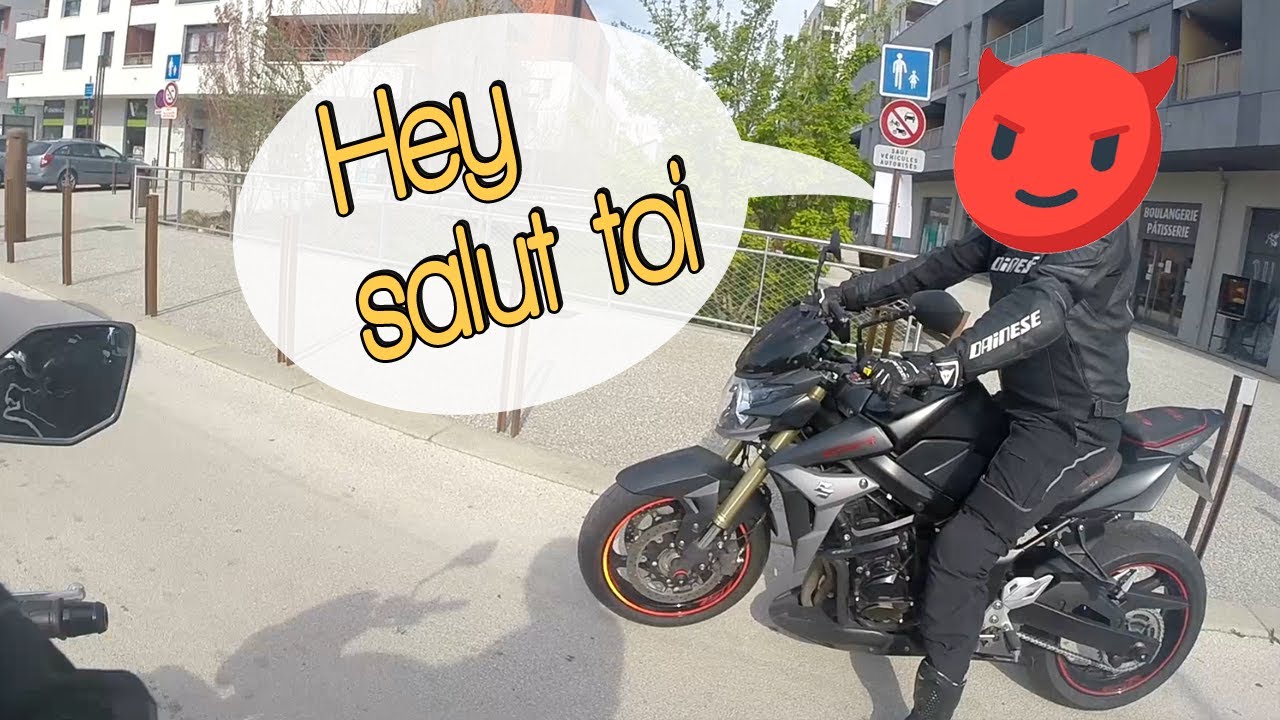 Les Échelles / Novalaise - Ce GSR me fait de l’œil 😏 - Voyage école #1