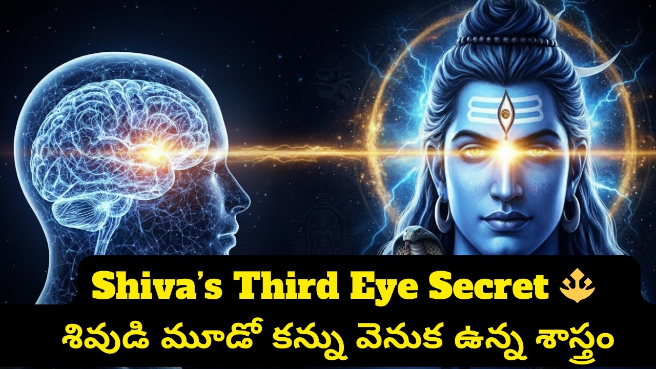 Shiva’s Third Eye Secret 🔱 | శివుడి మూడో కన్ను వెనుక ఉన్న శాస్త్రం