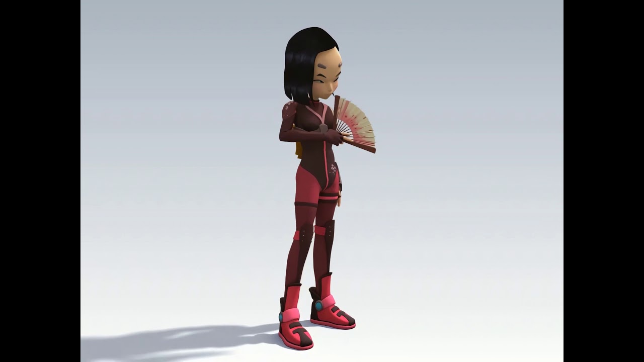 Code Lyoko - Season 4 Odd/Aelita/Yumi/Ulrich/William [3D Model Loop 1080P]