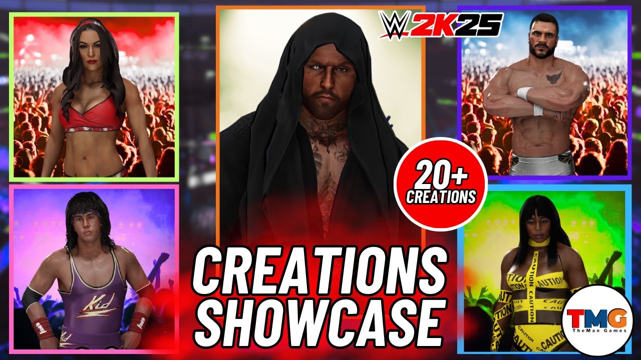 TheMan Games : WWE 2K25 Creations Showcase