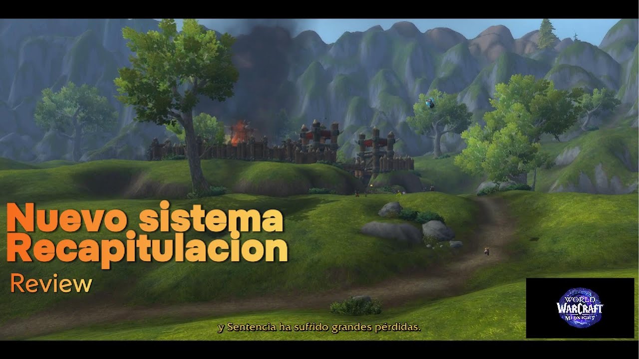Review del nuevo sistema Recapitulación #warcraft #midnight  #latinoamerica #wow