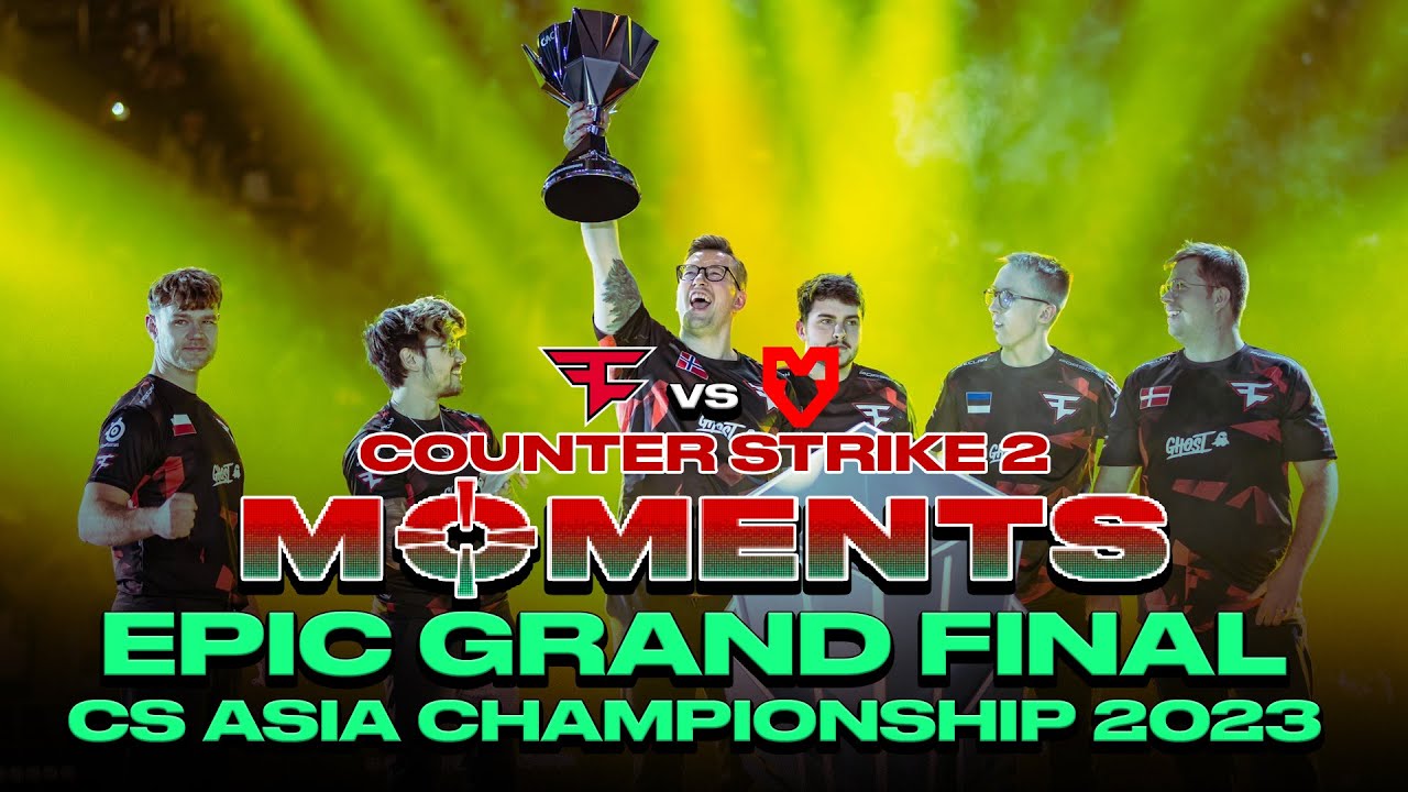 Grand Final CS Asia Championship 2023, Faze Clan Vs MOUZ - Counter Strike 2 Tournaments
