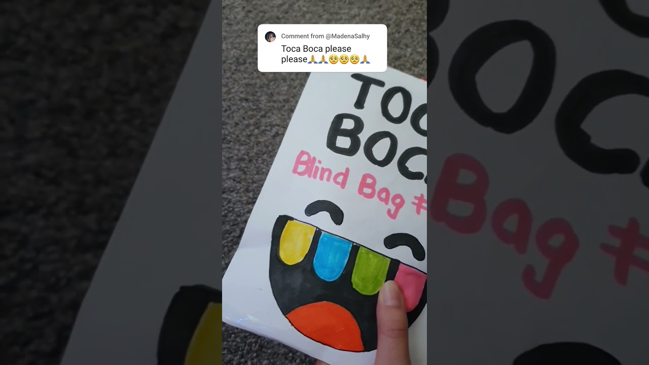Toca Boca blind bag #ideas #blindbag #diy #fun