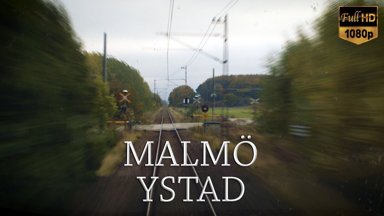 Train Driver's View: Malmö-Ystad