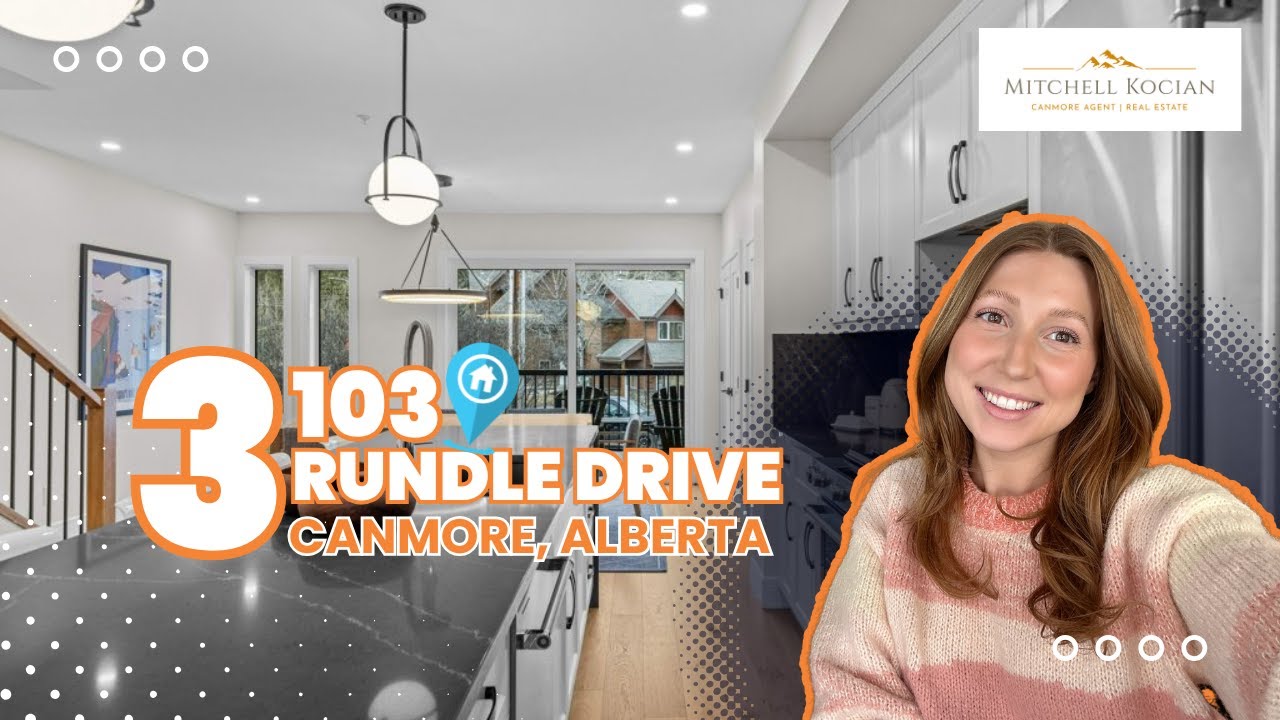 Live the Dream in Downtown Canmore! Stunning 3-Bed Townhome for Sale at 3-103 Rundle Drive