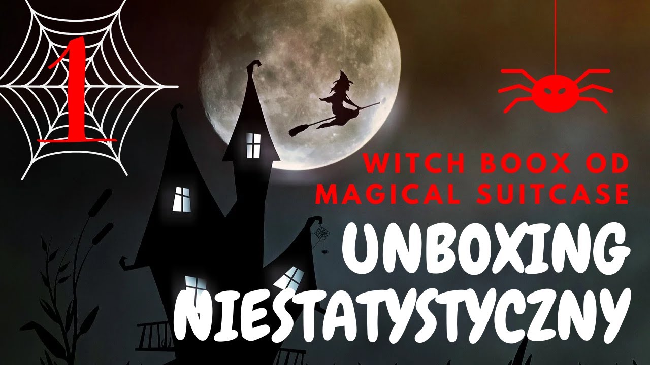 WITCH BOOX OD MAGICAL SUITCASE (UNBOXING NIESTATYSTYCZNY)