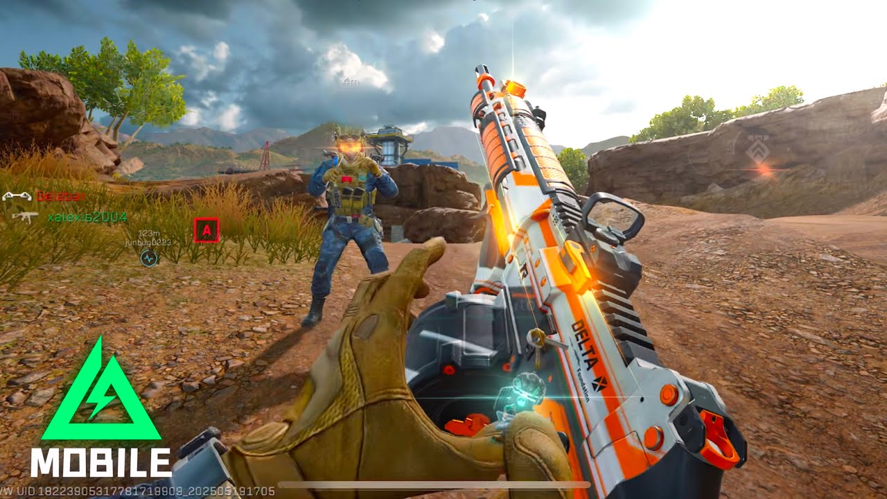 DELTA FORCE MOBILE META VYRON GAMEPLAY