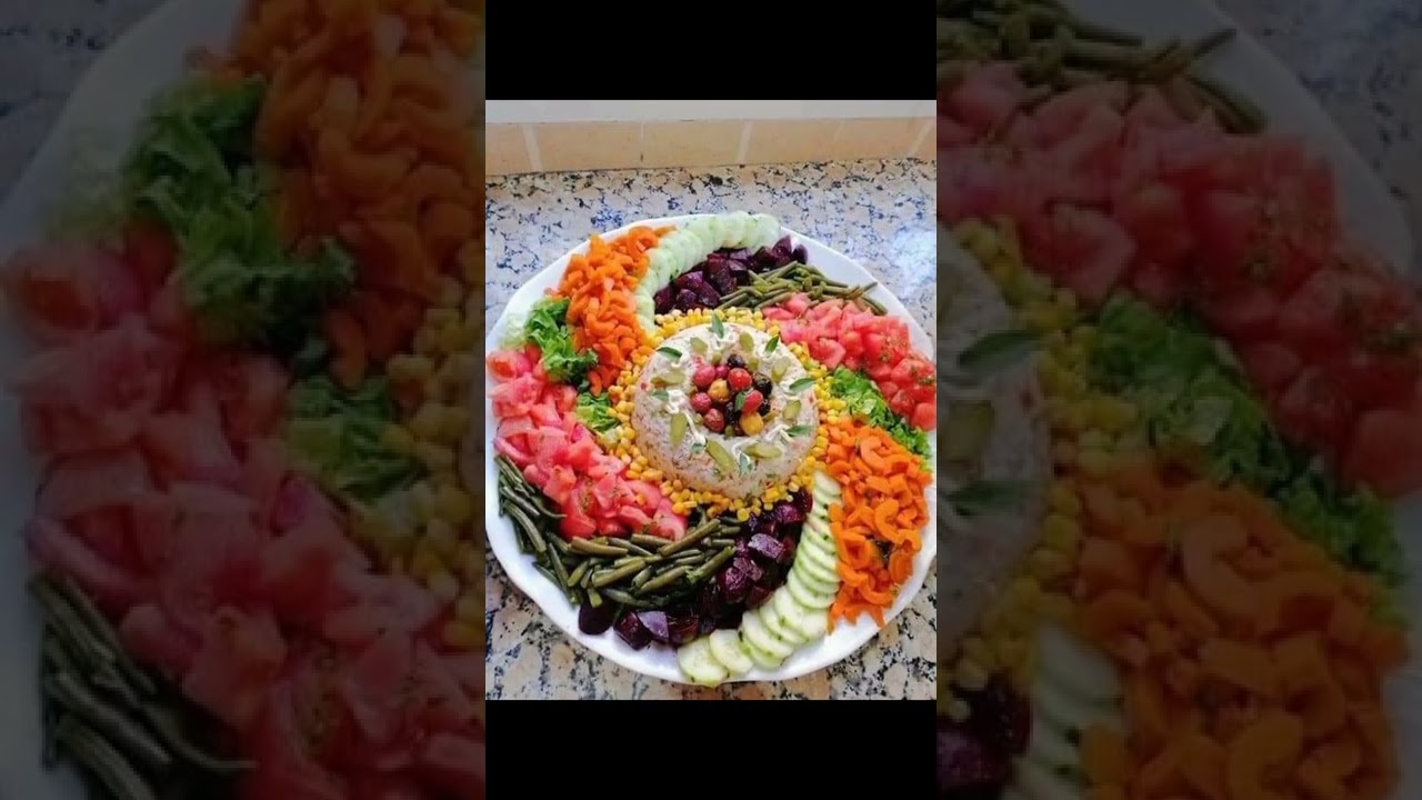 les simple d&eacute;corations de la salade