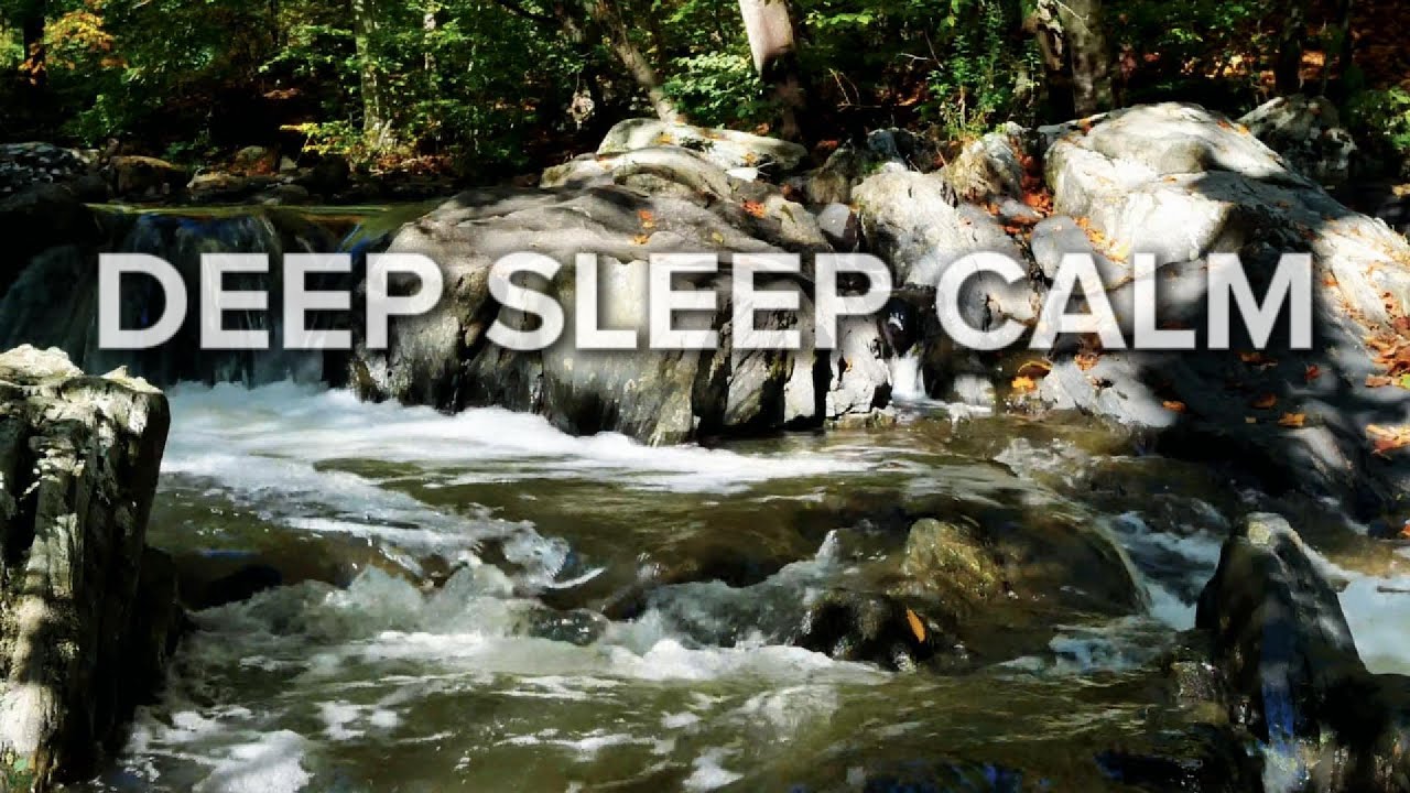 4 HOURS Gentle Water Stream & Soft Piano for Deep Sleep | Natural Calm Ambience | #133