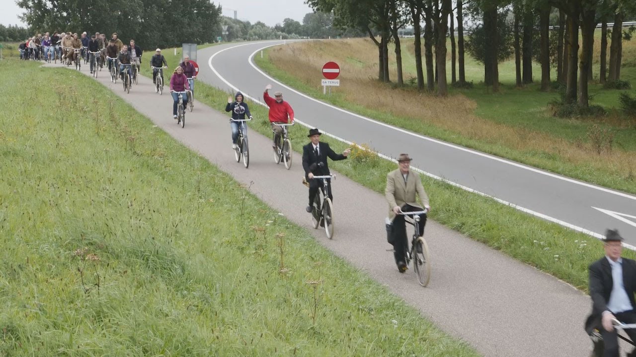 Historische fietstocht Koninklijke Gazelle 2015