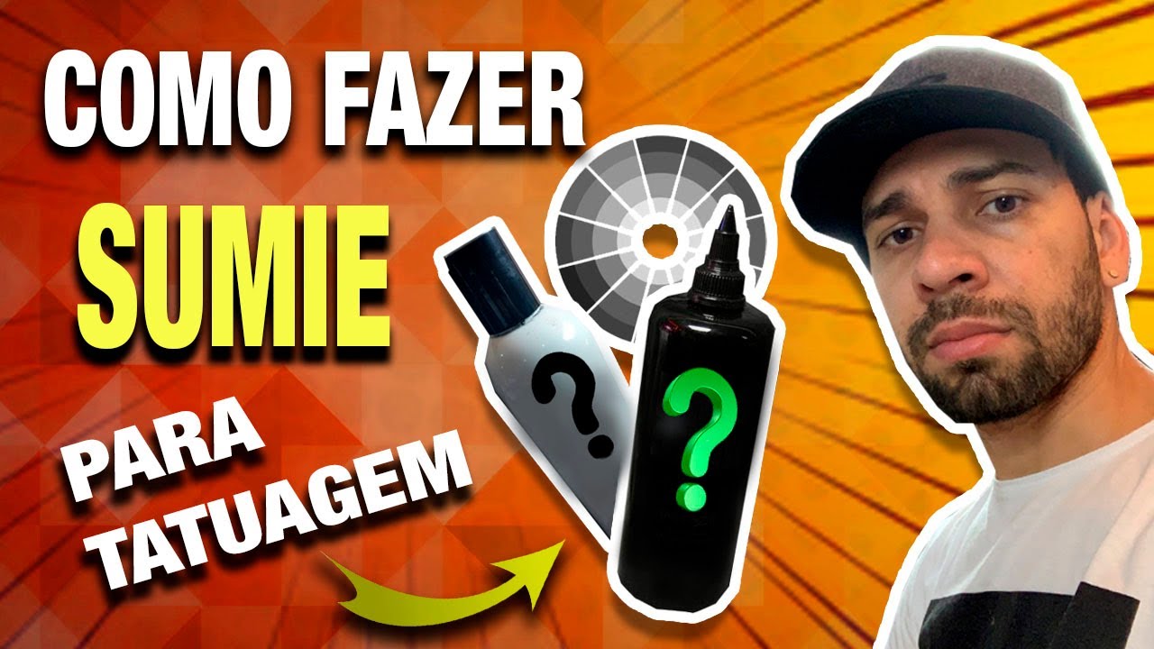 Como fazer sumie para tatuagem - [ técnicas ]