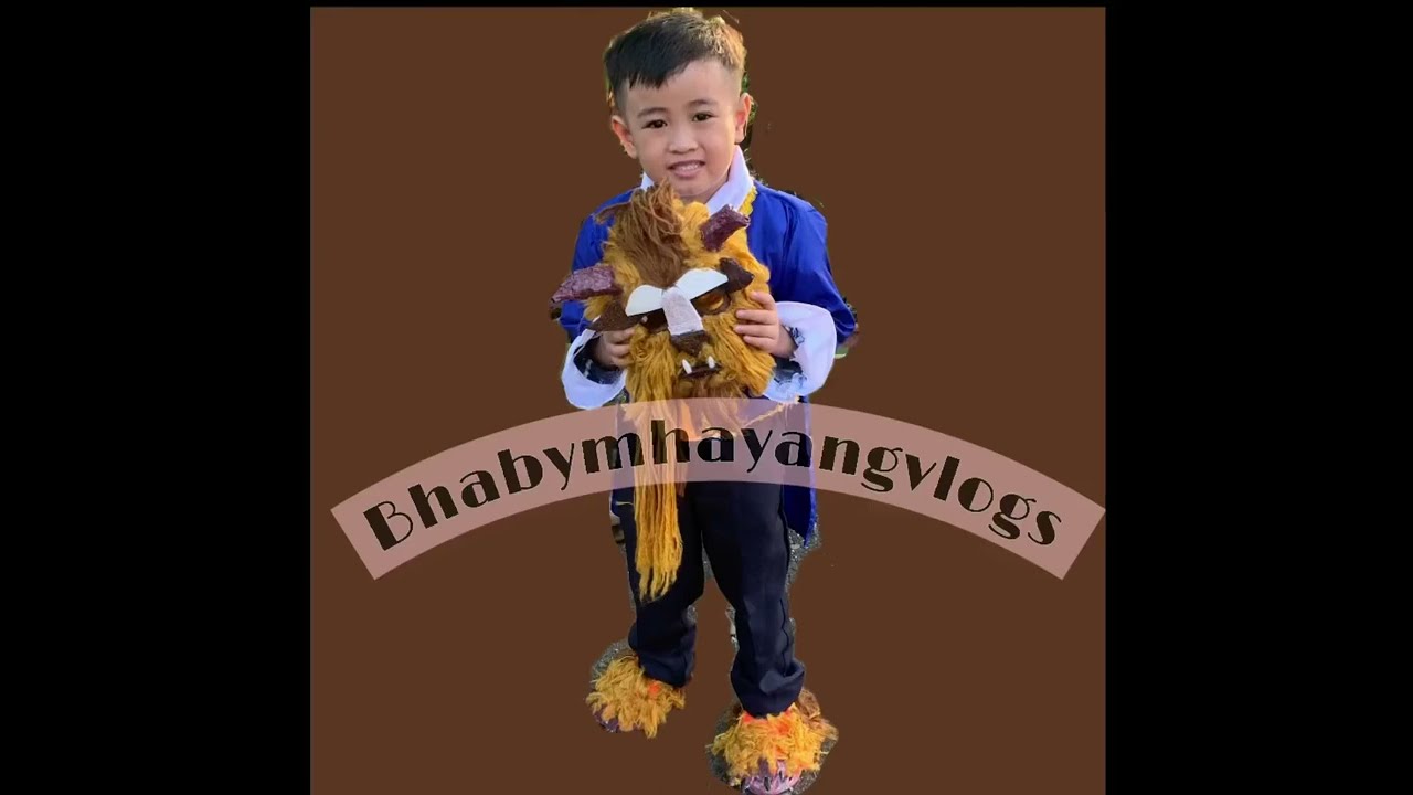 Tutorial Beast costume (Book character costume)