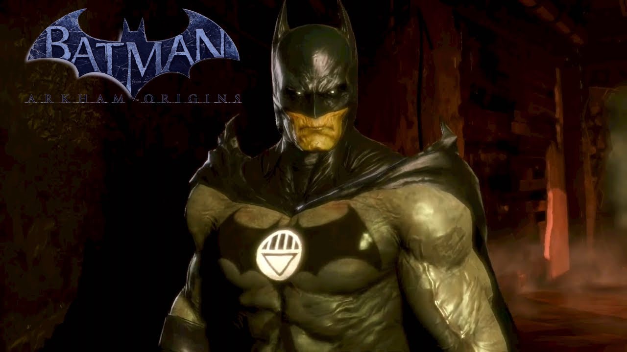 Blackest Night Batman Skin Gameplay - Batman Arkham Origins (2013)