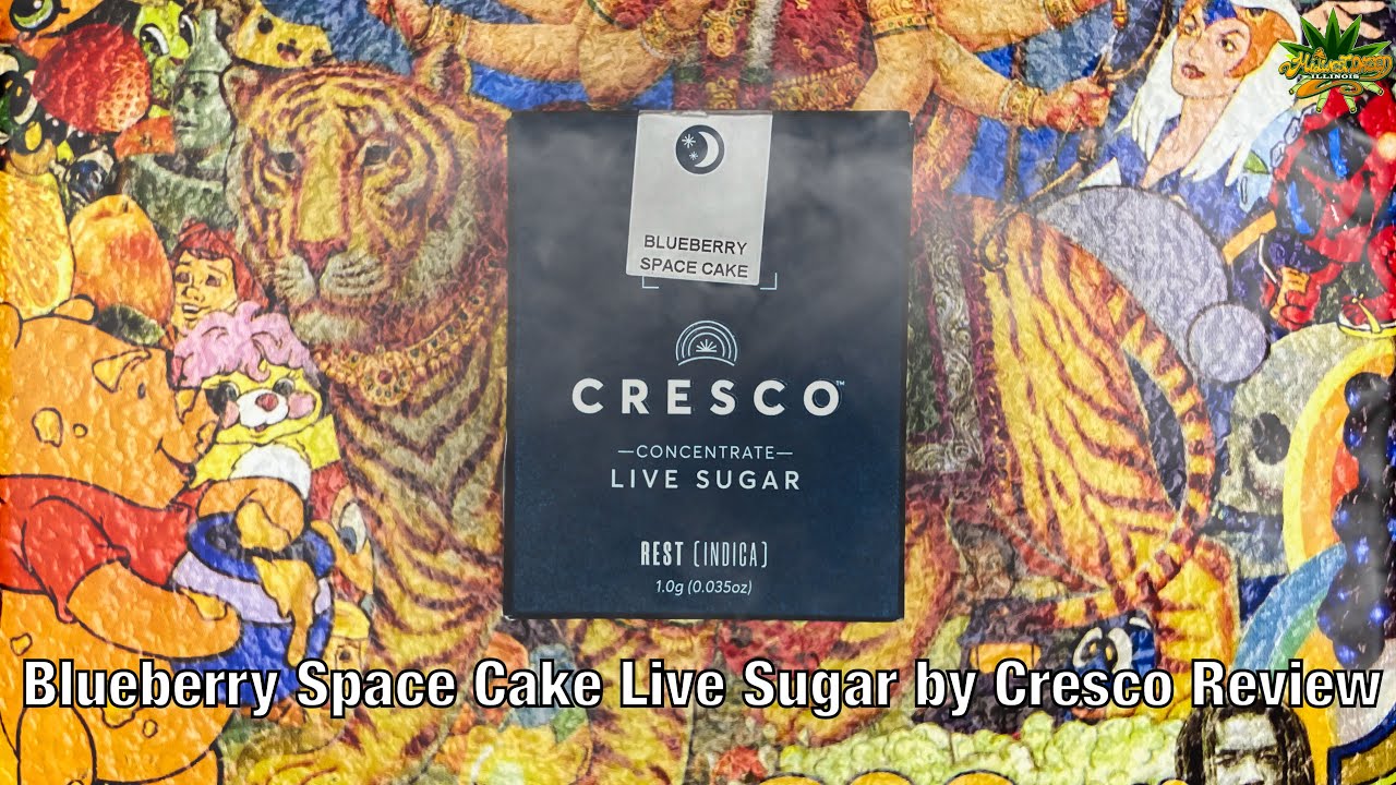 Blueberry Space Cake Live Sugar By Cresco Review