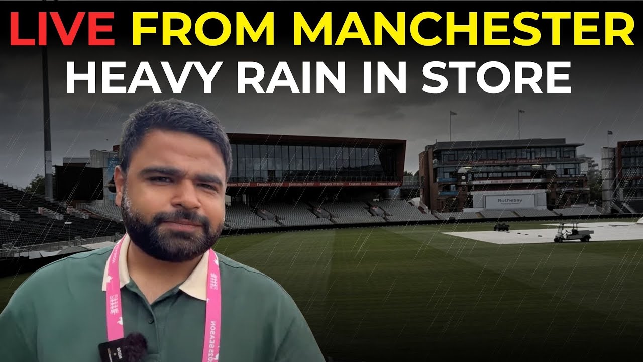 LIVE Manchester rain forecast: Dark clouds, chilly winds and lot of rain in store | India vs England