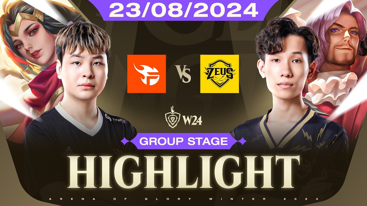 HIGHLIGHT: FPT VS ZEUS - SẤM SAO THẮNG CHỚP? | V&Ograve;NG BẢNG GĐ1 - ĐTDV M&Ugrave;A Đ&Ocirc;NG 2024 (NG&Agrave;Y 23/08)