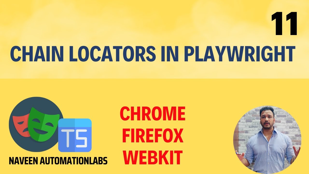 #11 - Chaining Locators in Playwright + Typescript