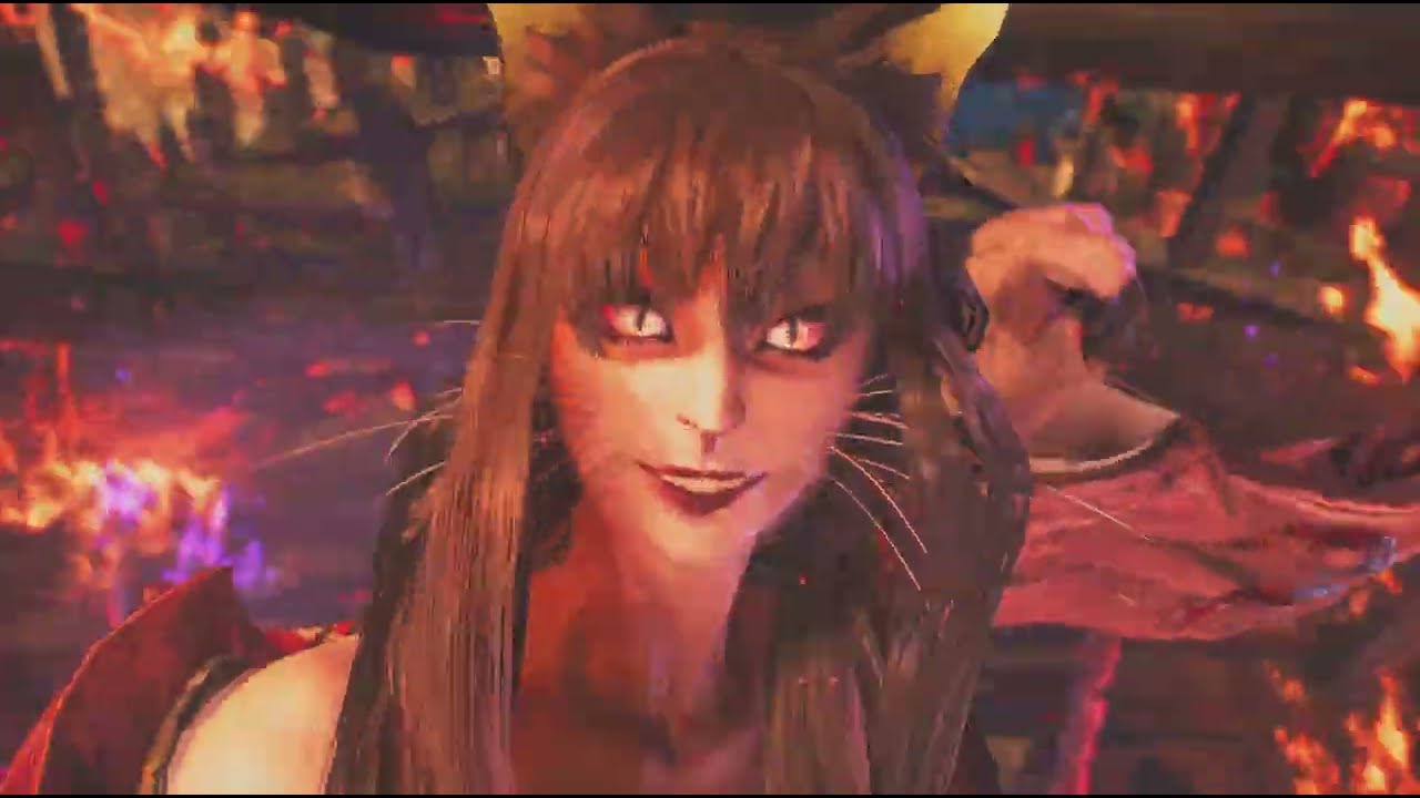 Nioh 3 seeing kasha for the first time with beaver highlight 2