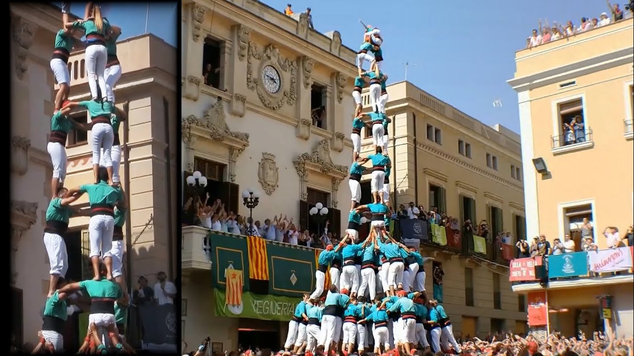Castellers de Vilafranca - 3d10fm(c) - Sant F&egrave;lix 2015