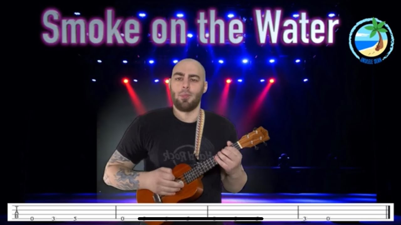 Deep Purple - Smoke on the Water | Easy Ukulele Tutorial