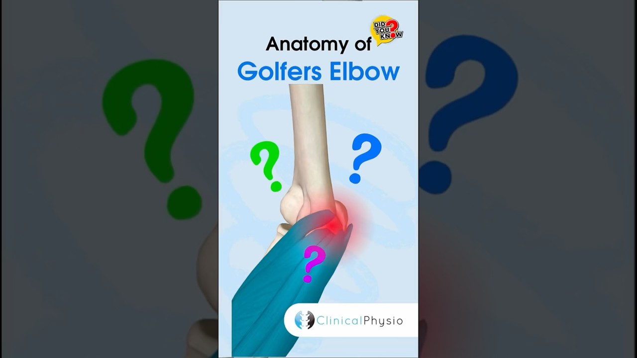 Golfer&rsquo;s Elbow #physicaltherapy #physiotherapy #golferselbow #medialepicondylopathy