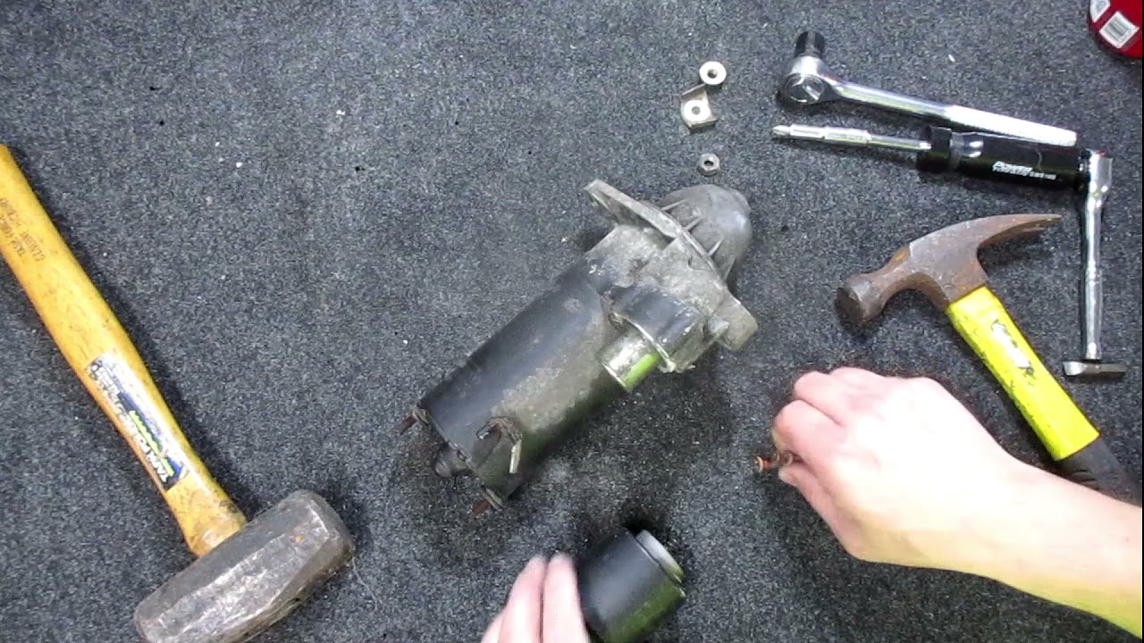 1994 Saab 9000 Project starter disassembly 1/2