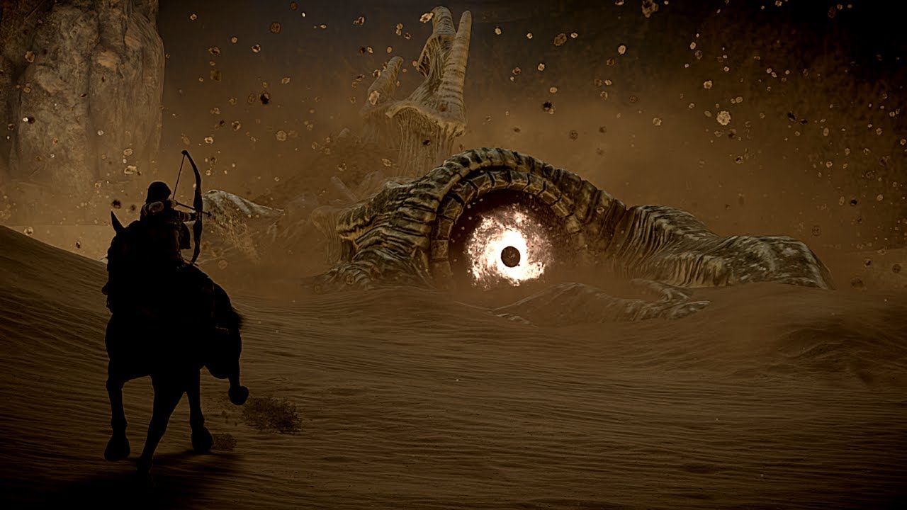 SLAYING THE WORM COLOSSUS | Shadow Of The Colossus (Walkthrough)