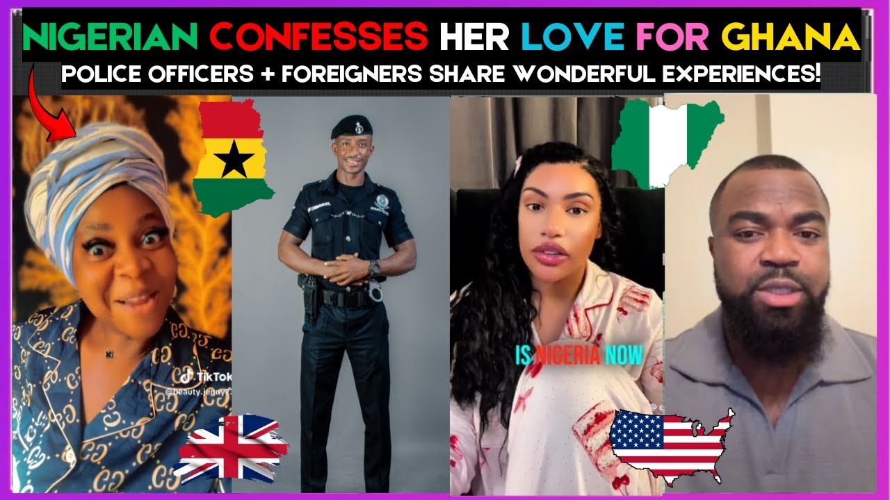 🇬🇭🇳🇬 NIGERIAN CONFESSES HER LOVE FOR GHANA POLICE OFFICERS + FOREIGNERS SHARE EXPERIENCE | Kamma Dyn