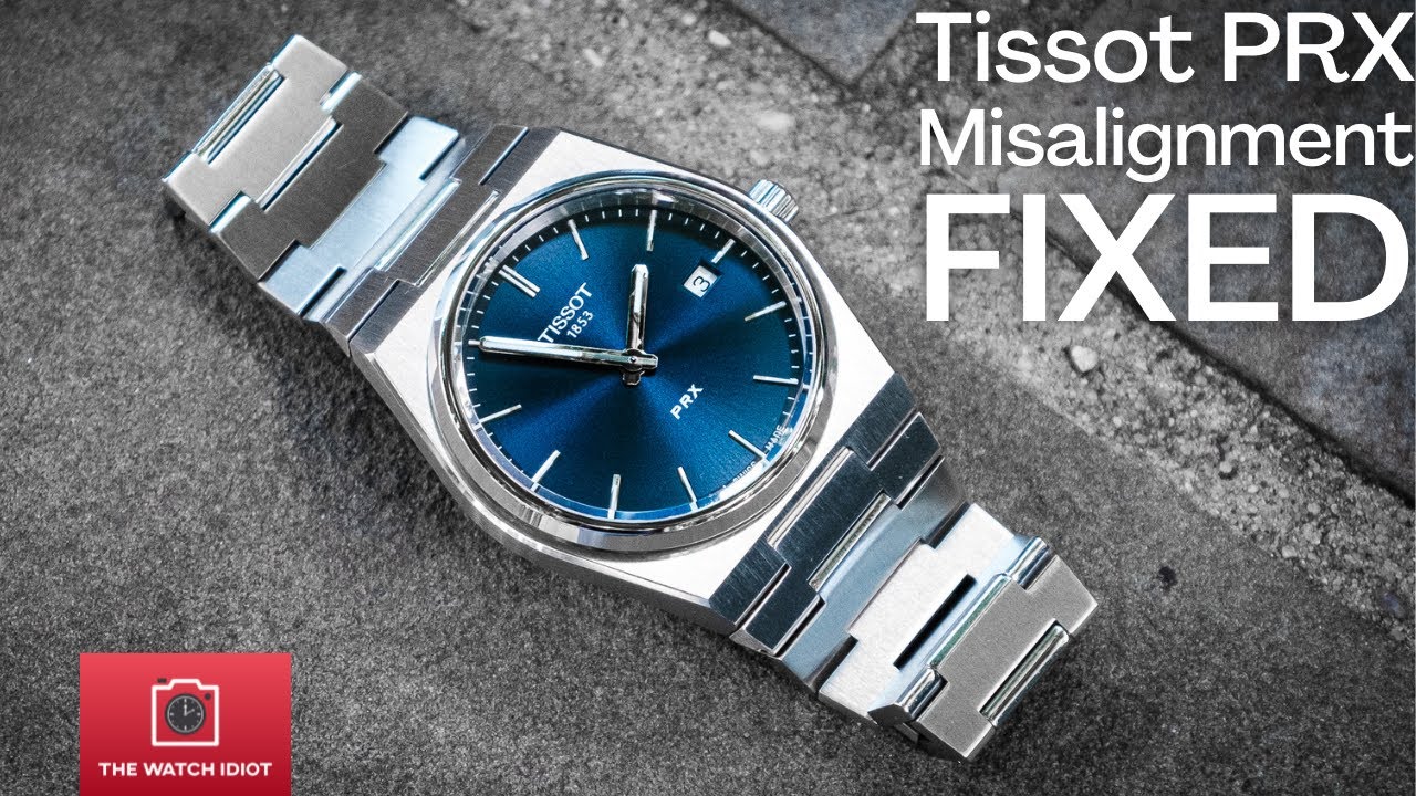 Смещение секундной стрелки на часах Tissot PRX ИСПРАВЛЕНО! Как это исправить? Как это выглядит?