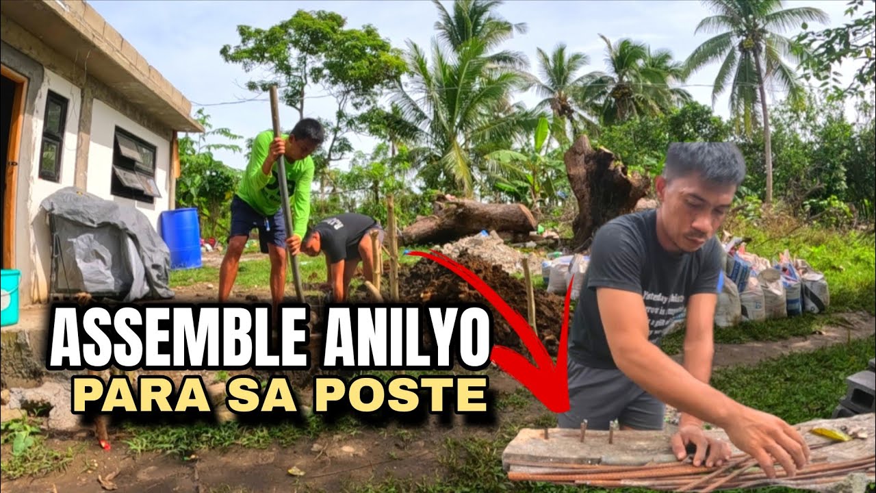 PART-4 ANILYO SA DALAWANG POSTE HUKAY TAPOS NA!