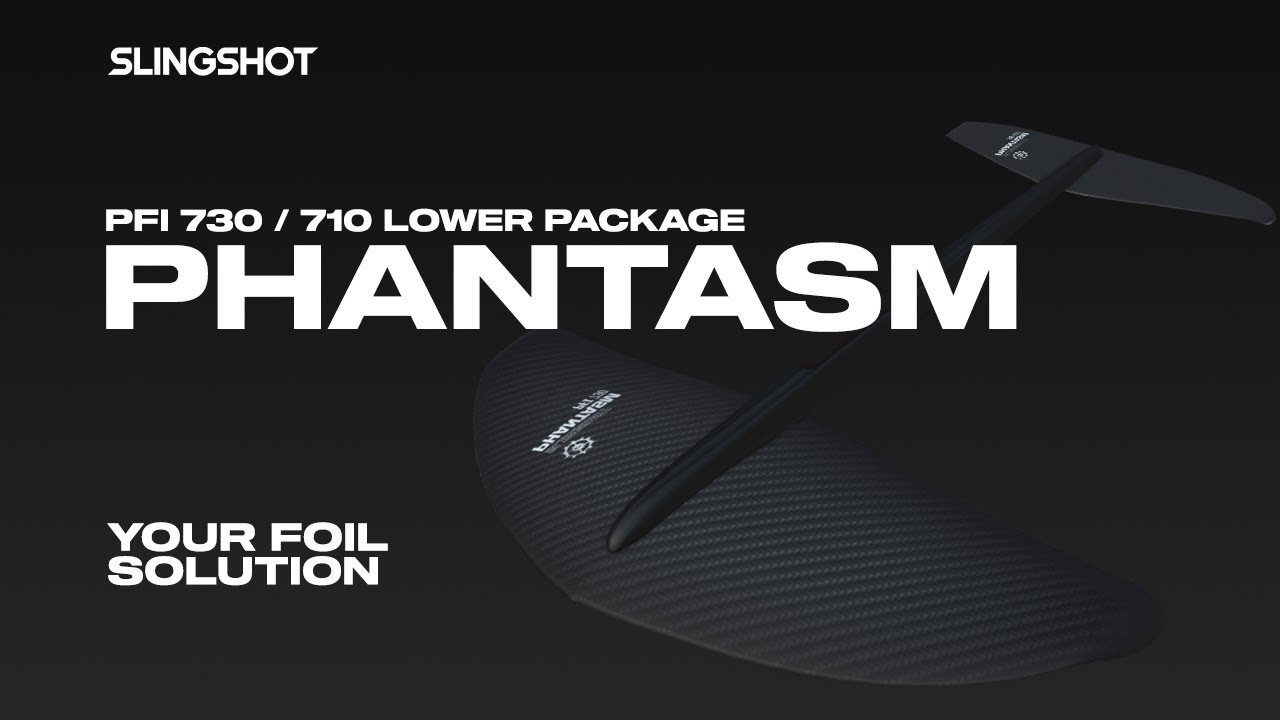 High Performance Carbon Foil | Slingshot Phantasm - PFI 730/710 Hydrofoil Lower Wing Package