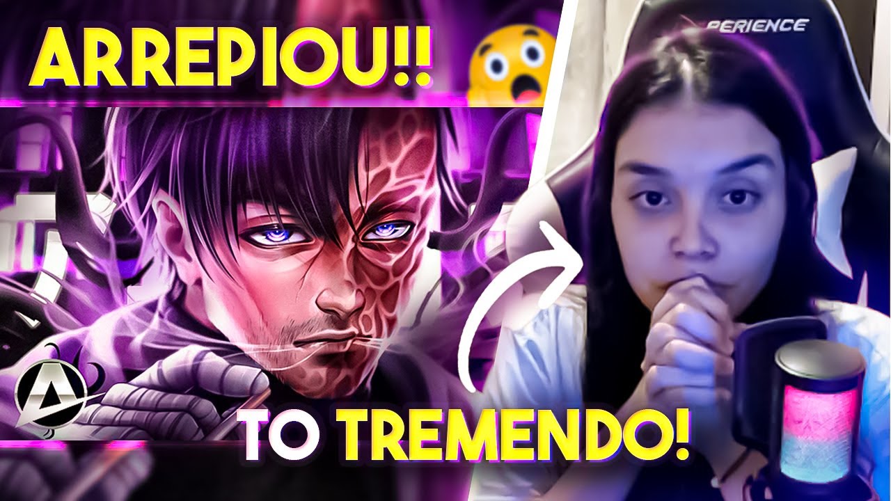 Influenciadora reagindo a Cesar/Kaiser | Angel of The Night | AniRap (@prod_wb)