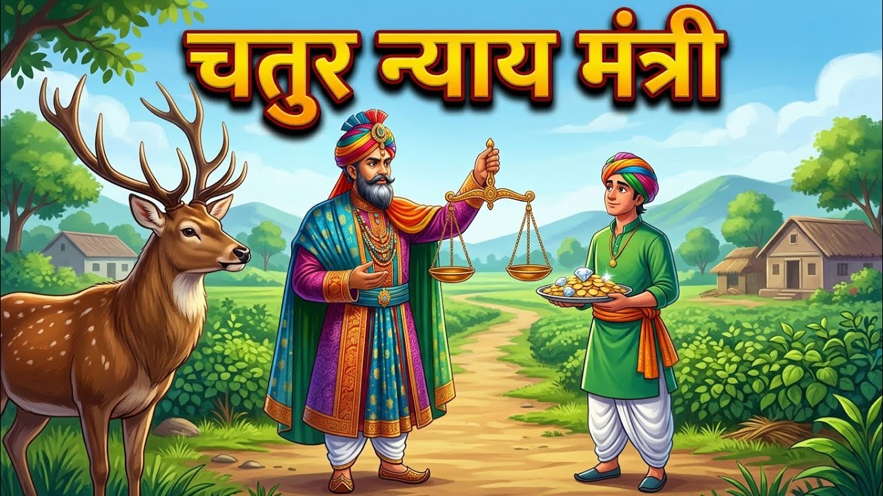 💠  चतुर न्याय मंत्री | Hindi Moral Story | शिक्षाप्रद कहानी | Bedtime cartoon  story