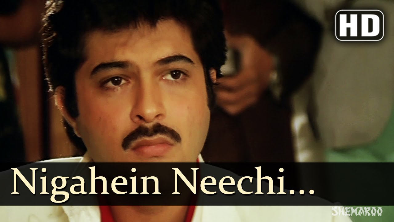 Nigahein Neechi Kiye Sar - Laila Songs - Anil Kapoor - Poonam Dhillon - Lata Mangeshkar
