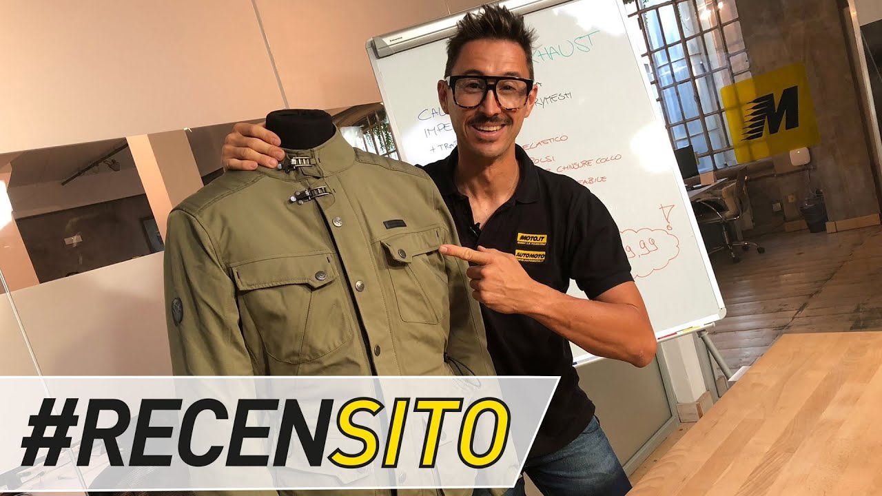 IXON EXHAUST. Recensione giacca vintage 2 in 1. Troppo bella!
