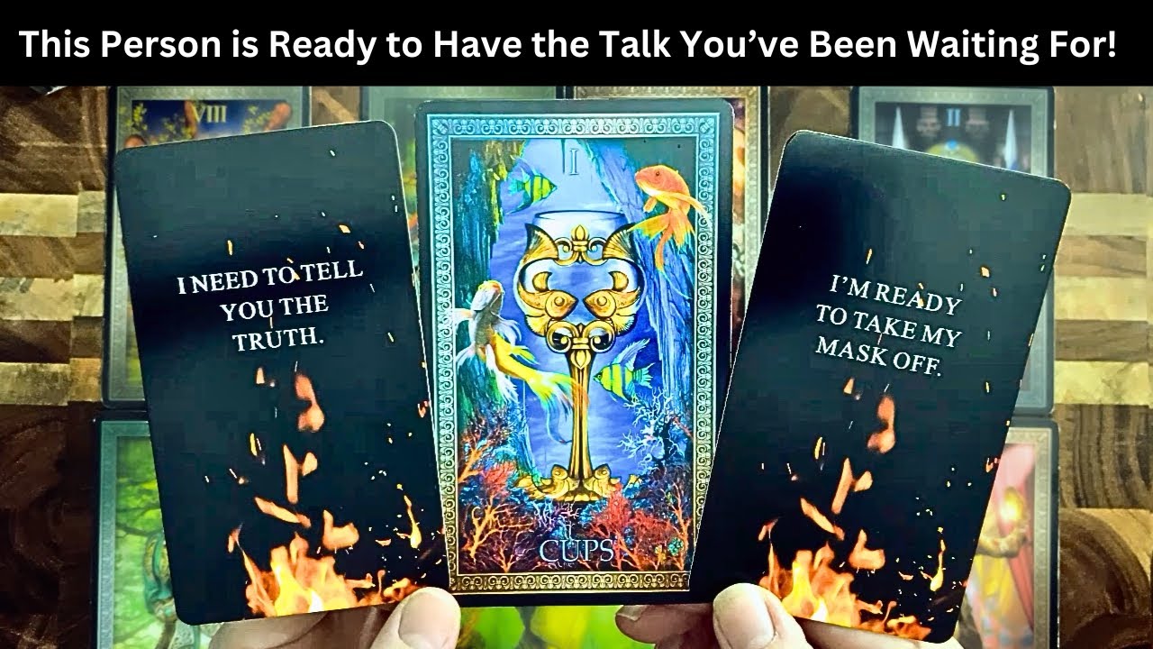 THIS PERSON IS READY TO HAVE THE TALK YOU'VE BEEN WAITING FOR! 😍 (LOVE TAROT READING) 🥰