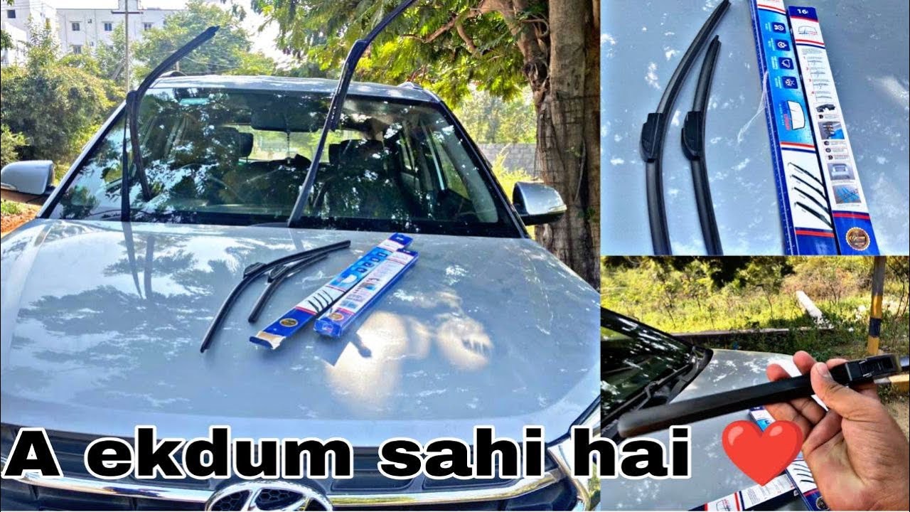 Installed very good quality wiper blades,very good response👌|auto clean|#youtube #subscribe#support