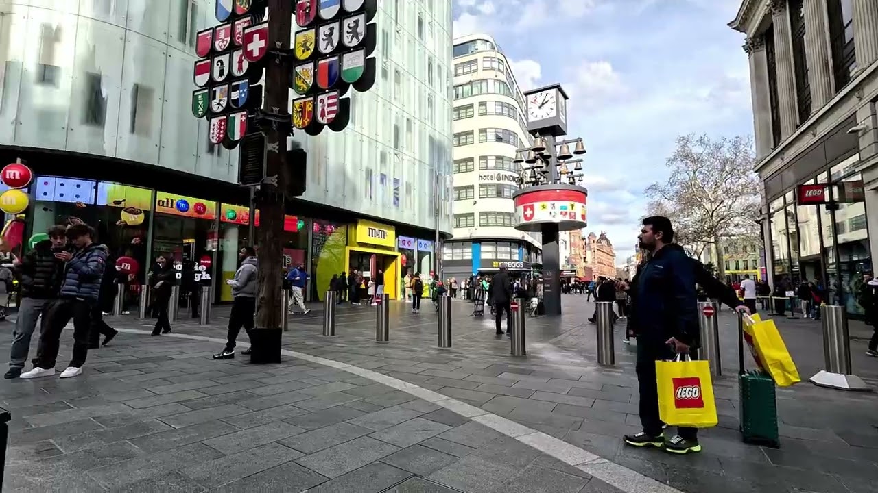 Virtual Walk - London - Piccadilly Circus To Leicester Square - March 2026 | kittikoko