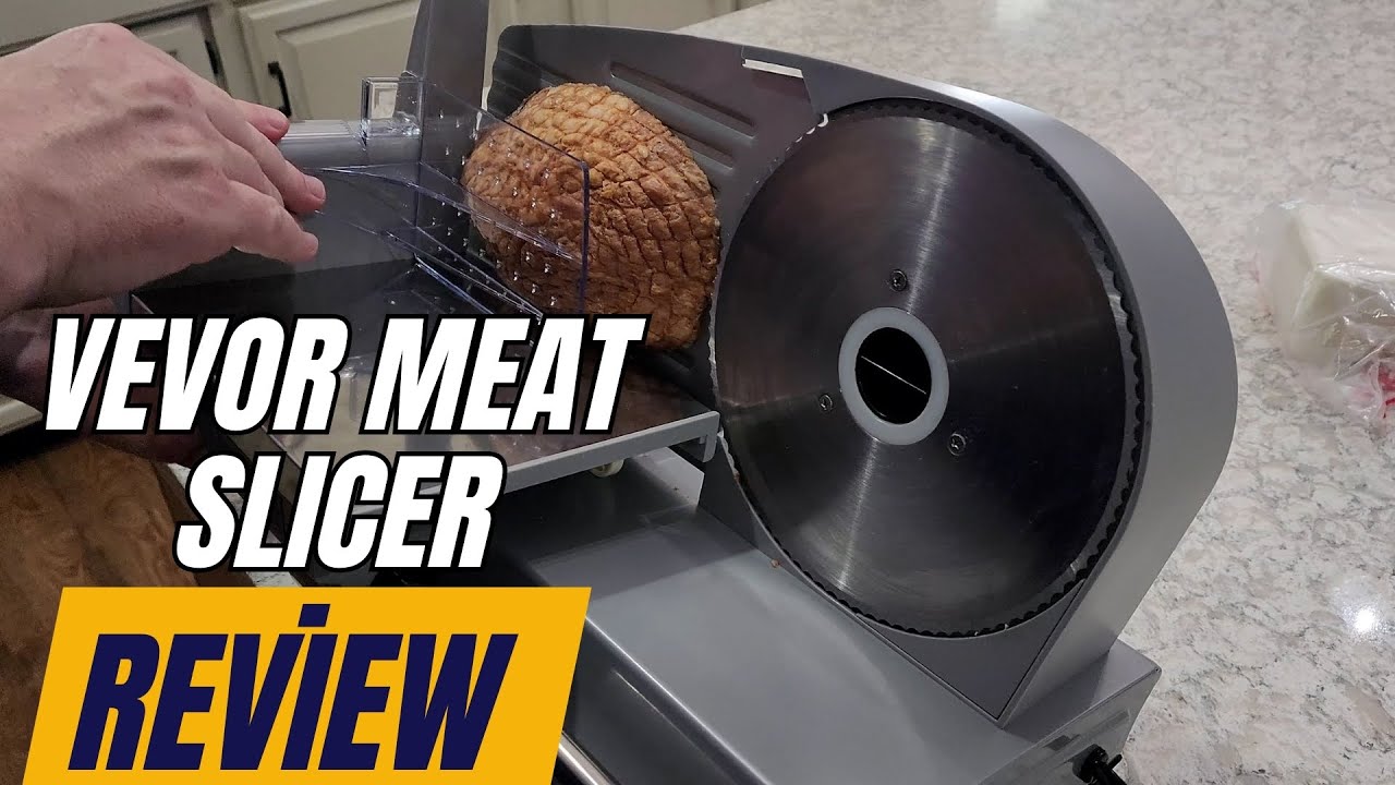 VEVOR Meat Slicer Review 🔪 - 180W Electric Deli Slicer with Adjustable Thickness