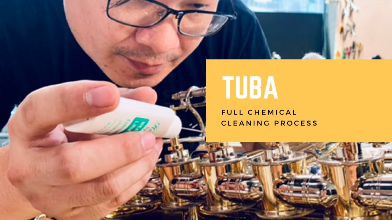 Tuba Repair: Full Chemical Cleaning Process