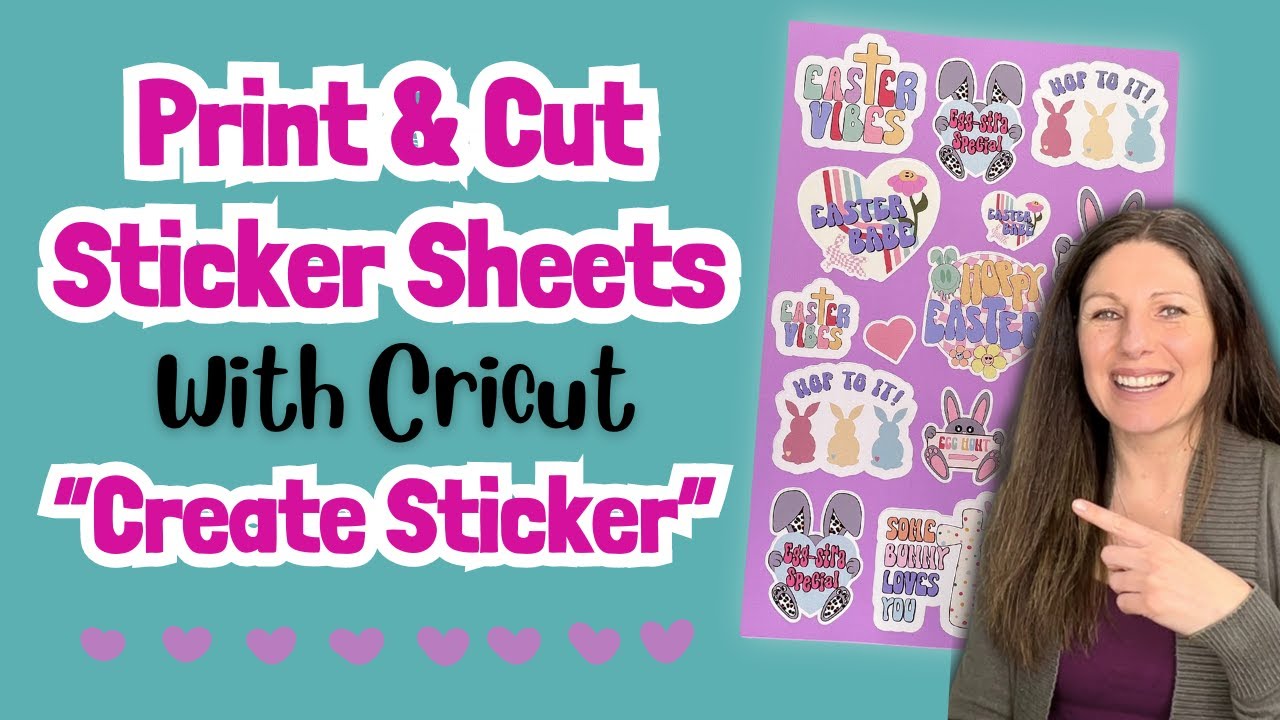 Make Sticker Sheets with Cricut's 