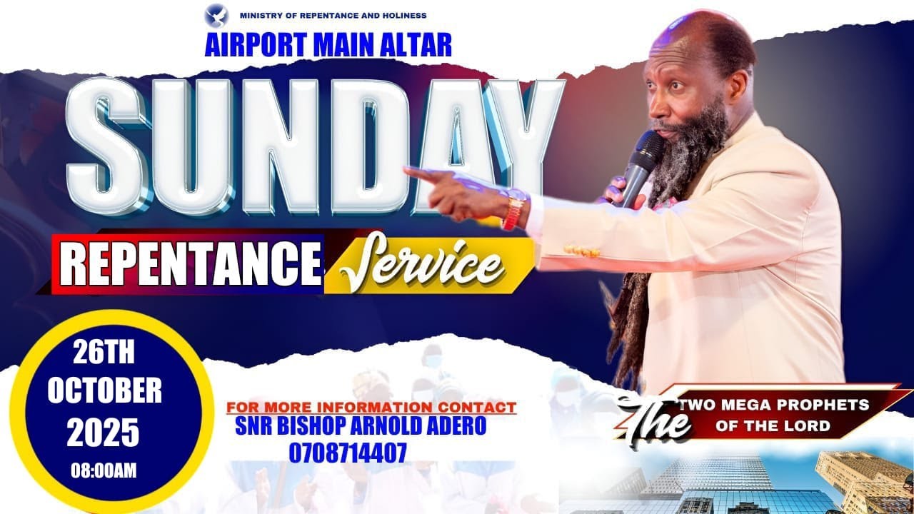 [AIRPORT MAIN ALTAR KISUMU] 26TH OCT 2025 SUNDAY SERVICE