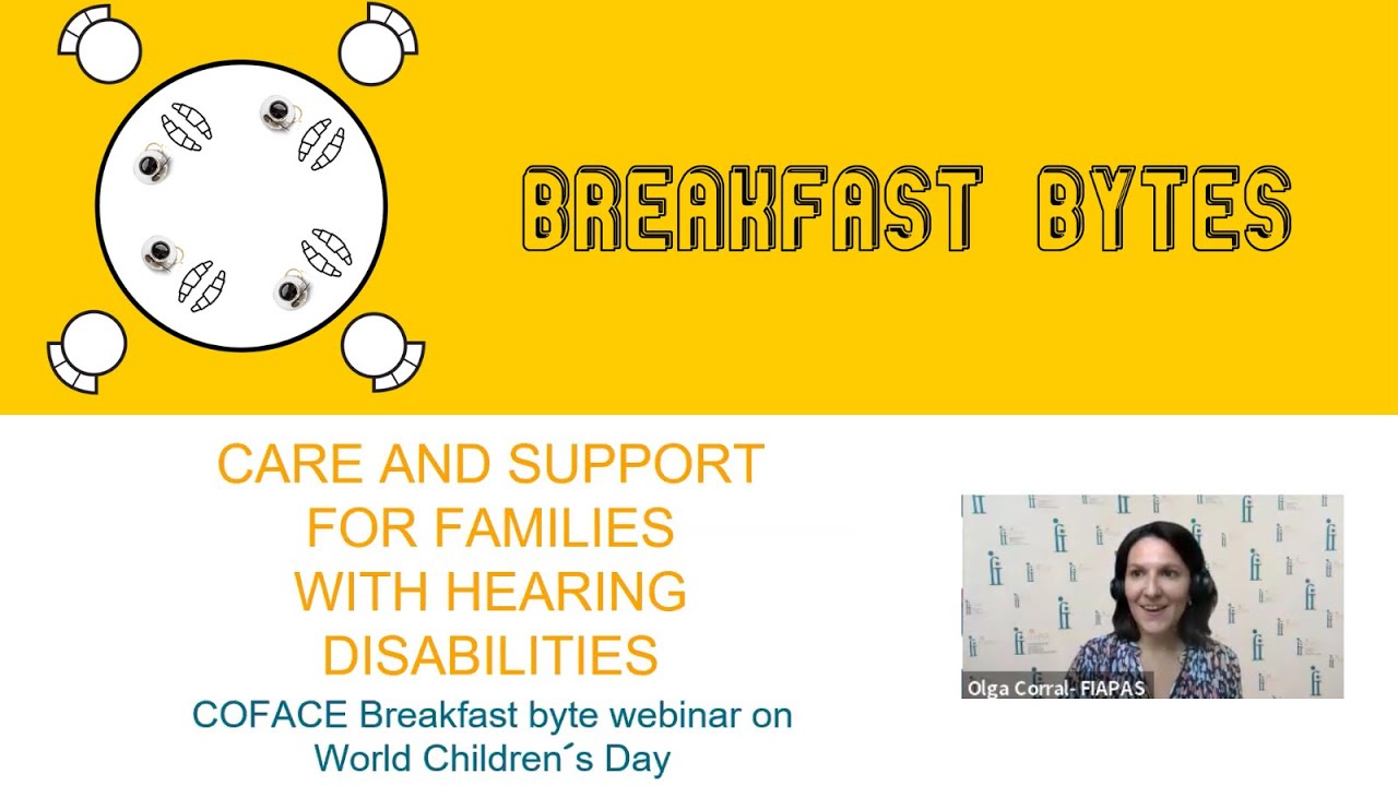 Care and support for families with hearing disabilities| Breakfast Byte 21