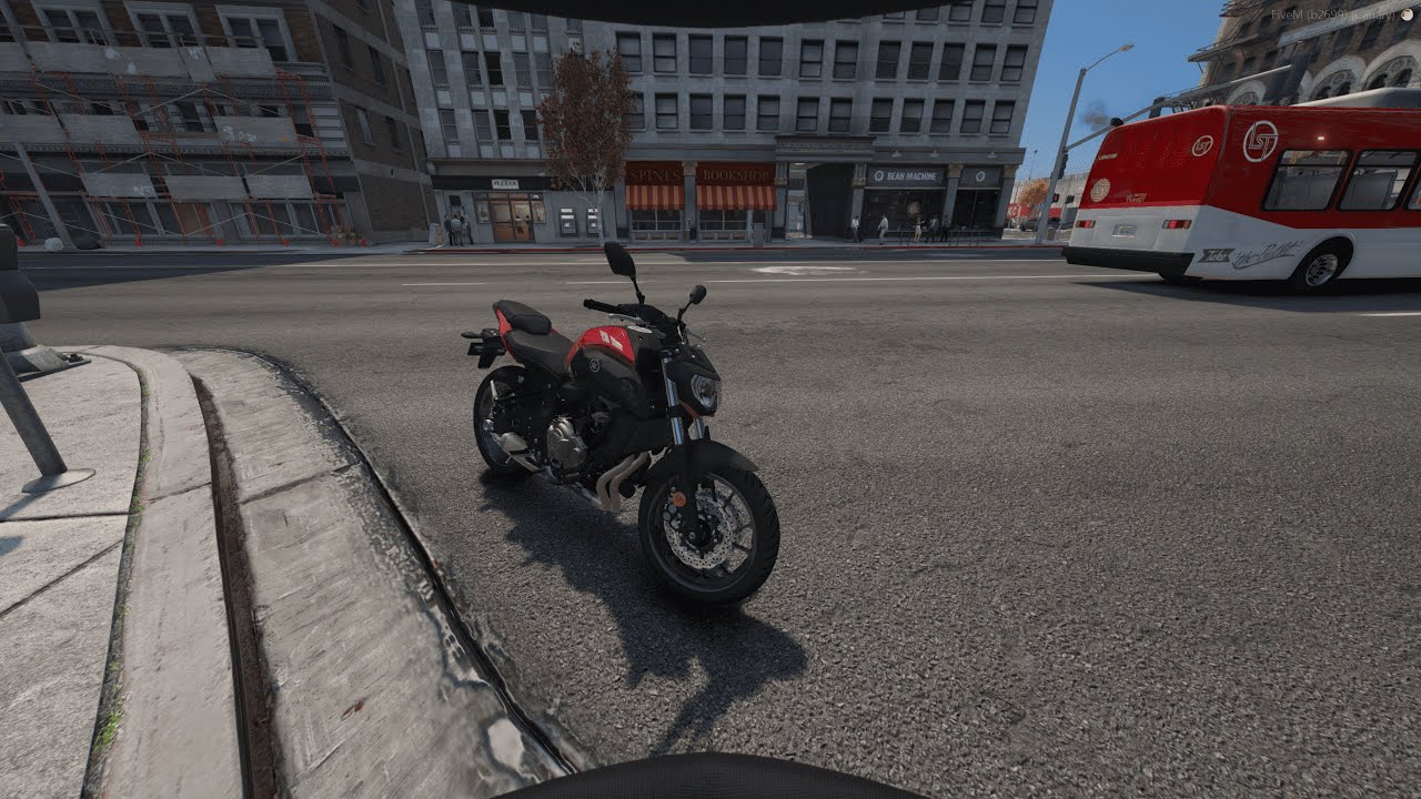 GTA V - Yamaha MT-07 With Real Sound Mod