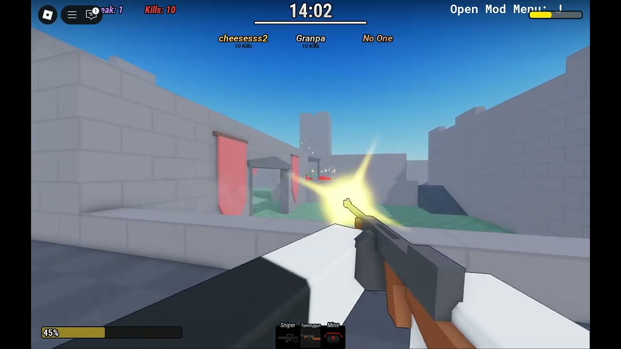Unnamed Shooter roblox